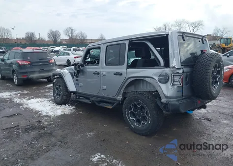2021 Jeep Wrangler 4Xe Unlimited Rubicon 4X4 from USA, damaged, VIN 1C4JJXR62MW723790